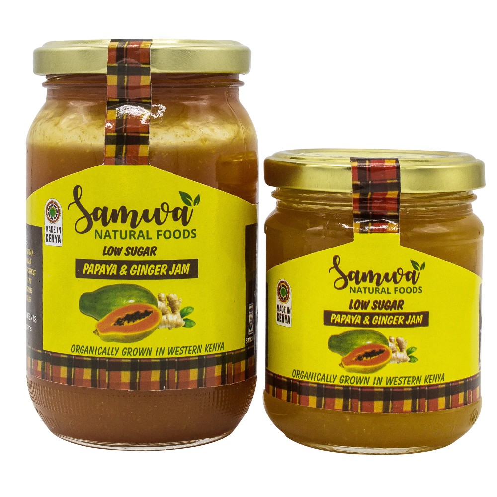 Low Sugar Papaya & Ginger Jam